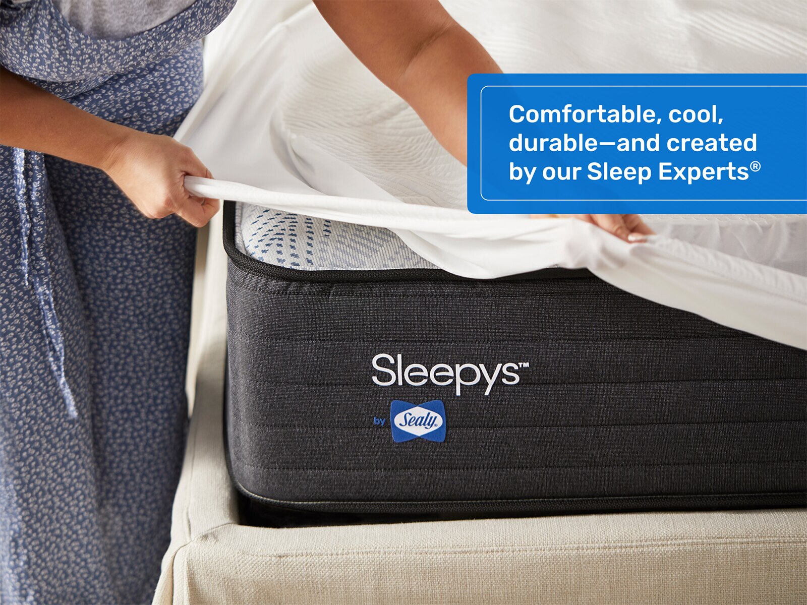 By Sealy® Medium Euro Top Mattress